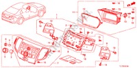 AUDIO UNIT voor Honda ACCORD 2.0 ES-GT 4 deuren 5-traps automatische versnellingsbak 2009