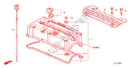 CILINDERKOP AFDEKKING (2.4L) voor Honda ACCORD 2.4 TYPE S 4 deuren 5-traps automatische versnellingsbak 2009