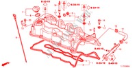 CILINDERKOP AFDEKKING (DIESEL) voor Honda ACCORD 2.2 EX-GT 4 deuren 5-traps automatische versnellingsbak 2009