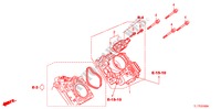 GAS HUIS(2.0L) voor Honda ACCORD 2.0 EXECUTIVE 4 deuren 6-versnellings handgeschakelde versnellingsbak 2009