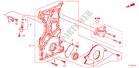 KETTINGKAST(DIESEL) voor Honda ACCORD 2.2 EXECUTIVE 4 deuren 5-traps automatische versnellingsbak 2009
