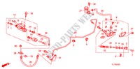 KOPPELING HOOFDCILINDER (LH) voor Honda ACCORD 2.4 S 4 deuren 6-versnellings handgeschakelde versnellingsbak 2009