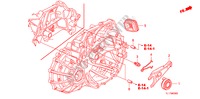 KOPPELING TERUGKEER voor Honda ACCORD 2.4 EXECUTIVE 4 deuren 6-versnellings handgeschakelde versnellingsbak 2009