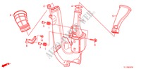 LUCHTINLAATBHUIS (DIESEL) (1) voor Honda ACCORD 2.2 S 4 deuren 6-versnellings handgeschakelde versnellingsbak 2009