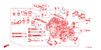 MOTOR BEDRADINGSBUNDEL (2.0L) voor Honda ACCORD 2.0 ES-GT 4 deuren 6-versnellings handgeschakelde versnellingsbak 2009