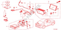 NAVIGATIE SYSTEEM voor Honda ACCORD 2.4 EXECUTIVE 4 deuren 5-traps automatische versnellingsbak 2009