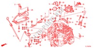 OLIEPEILMETER/ATF PIJP voor Honda ACCORD 2.0 ELEGANCE 4 deuren 5-traps automatische versnellingsbak 2009