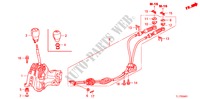 OVERSCHAKELHENDEL (DIESEL) voor Honda ACCORD 2.2 EX 4 deuren 6-versnellings handgeschakelde versnellingsbak 2009