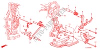 OVERSCHAKELVORK(DIESEL) voor Honda ACCORD 2.2 EX 4 deuren 5-traps automatische versnellingsbak 2009