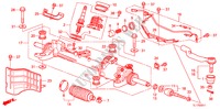 P.S. VERSNELLINGBOX(EPS) (RH) voor Honda ACCORD 2.4 TYPE S 4 deuren 6-versnellings handgeschakelde versnellingsbak 2009