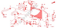 RADIATOR SLANG/RESERVETANK(2.4L) voor Honda ACCORD 2.4 EX 4 deuren 5-traps automatische versnellingsbak 2009