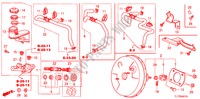 REM HOOFDCILINDER/ HOOFDSPANNING(RH) voor Honda ACCORD 2.0 ES 4 deuren 5-traps automatische versnellingsbak 2009