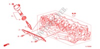 STEKKER GAT SPOEL/PLUG (2.0L) voor Honda ACCORD 2.0 COMFORT 4 deuren 6-versnellings handgeschakelde versnellingsbak 2009