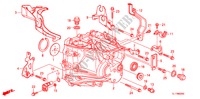 TRANSMISSIE HUIS voor Honda ACCORD 2.4 TYPE S 4 deuren 6-versnellings handgeschakelde versnellingsbak 2009