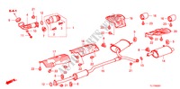 UITLAATPIJP(2.4L) voor Honda ACCORD 2.4 EXECUTIVE 4 deuren 6-versnellings handgeschakelde versnellingsbak 2009