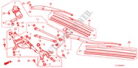 VOOR RUITESPROEIER (RH) voor Honda ACCORD 2.2 ES-GT 4 deuren 6-versnellings handgeschakelde versnellingsbak 2009