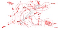 AIRCONDITIONER(SLANGEN/PIJPEN)(2.0L)(LH) voor Honda ACCORD 2.0 EXECUTIVE 4 deuren 6-versnellings handgeschakelde versnellingsbak 2011