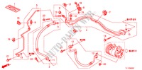 AIRCONDITIONER(SLANGEN/PIJPEN)(2.4L)(RH) voor Honda ACCORD 2.4 EX 4 deuren 6-versnellings handgeschakelde versnellingsbak 2010
