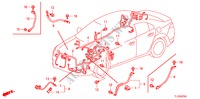BEDRADINGSBUNDEL(1)(LH) voor Honda ACCORD 2.2 EXECUTIVE 4 deuren 6-versnellings handgeschakelde versnellingsbak 2010
