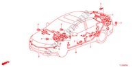 BEDRADINGSBUNDEL(2)(LH) voor Honda ACCORD 2.2 ELEGANCE 4 deuren 5-traps automatische versnellingsbak 2010