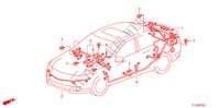 BEDRADINGSBUNDEL(2)(RH) voor Honda ACCORD 2.4 EX 4 deuren 5-traps automatische versnellingsbak 2011