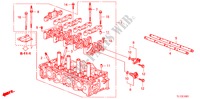 CILINDERKOP(2.4L) voor Honda ACCORD 2.4 TYPE S 4 deuren 5-traps automatische versnellingsbak 2011