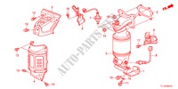 CONVERTER(2.4L) voor Honda ACCORD 2.4 TYPE S 4 deuren 5-traps automatische versnellingsbak 2011