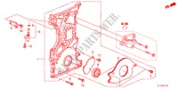 KETTINGKAST(DIESEL) voor Honda ACCORD 2.2 EXECUTIVE 4 deuren 5-traps automatische versnellingsbak 2010
