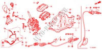 KEUZEHENDEL(RH) voor Honda ACCORD 2.2 ES-GT 4 deuren 5-traps automatische versnellingsbak 2011