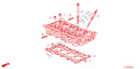 KLEP STANG AFDICHTING/GLOEIBOUGIE(DIESEL) voor Honda ACCORD 2.2 EXECUTIVE 4 deuren 5-traps automatische versnellingsbak 2011