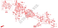 KOLKREGELKLEP(DIESEL) voor Honda ACCORD 2.2 ELEGANCE 4 deuren 5-traps automatische versnellingsbak 2010