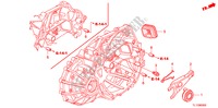 KOPPELING TERUGKEER voor Honda ACCORD 2.4 EXECUTIVE 4 deuren 6-versnellings handgeschakelde versnellingsbak 2011