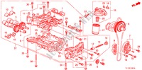 OLIEPOMP(2.4L) voor Honda ACCORD 2.4 S 4 deuren 6-versnellings handgeschakelde versnellingsbak 2010