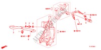ONTLUCHTSLANG(2.4L) voor Honda ACCORD 2.4 EXECUTIVE 4 deuren 6-versnellings handgeschakelde versnellingsbak 2010