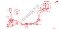 OVERSCHAKELHENDEL(DIESEL) voor Honda ACCORD 2.2 EXECUTIVE 4 deuren 6-versnellings handgeschakelde versnellingsbak 2011