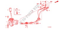 OVERSCHAKELHENDEL voor Honda ACCORD 2.4 TYPE S 4 deuren 6-versnellings handgeschakelde versnellingsbak 2011