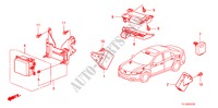 RADAR/LKAS voor Honda ACCORD 2.2 EXECUTIVE 4 deuren 5-traps automatische versnellingsbak 2010