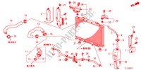 RADIATOR SLANG/RESERVETANK(2.4L) voor Honda ACCORD 2.4 TYPE S 4 deuren 6-versnellings handgeschakelde versnellingsbak 2011