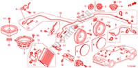 RADIO ANTENNE/LUIDSPREKER(LH) voor Honda ACCORD 2.2 EXECUTIVE 4 deuren 5-traps automatische versnellingsbak 2011