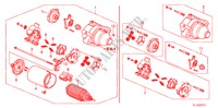 STARTMOTOR(MITSUBA)(2.4L) voor Honda ACCORD 2.4 TYPE S 4 deuren 5-traps automatische versnellingsbak 2011