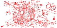 TRANSMISSIE HUIS(DIESEL) voor Honda ACCORD 2.2 S 4 deuren 5-traps automatische versnellingsbak 2011