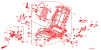 V. ZITTING COMPONENTEN(L.)(HANDBEDIENENDE HOOGTE) voor Honda ACCORD 2.0 EXECUTIVE 4 deuren 5-traps automatische versnellingsbak 2011