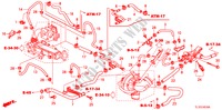 WATERSLANG(DIESEL) voor Honda ACCORD 2.2 ES 4 deuren 6-versnellings handgeschakelde versnellingsbak 2011
