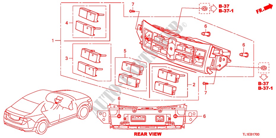 VERWARMING REGELAAR voor Honda ACCORD 2.2 ES 4 deuren 6-versnellings handgeschakelde versnellingsbak 2011