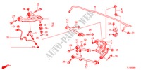 ACHTER KNOKKEL voor Honda ACCORD 2.4 EXECUTIVE 4 deuren 5-traps automatische versnellingsbak 2012