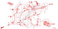 AIRCONDITIONER(SLANGEN/PIJPEN)(2.0L)(LH) voor Honda ACCORD 2.0 COMFOT 4 deuren 6-versnellings handgeschakelde versnellingsbak 2012