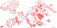 BEDIENINGSEENNEID(MOTORRUIMTE)(1) voor Honda ACCORD 2.0 EXECUTIVE 4 deuren 5-traps automatische versnellingsbak 2012