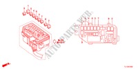 BEDIENINGSEENNEID(MOTORRUIMTE)(2) voor Honda ACCORD 2.0 EXECUTIVE 4 deuren 5-traps automatische versnellingsbak 2012