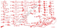 BUNDEL BAND/HOUDER(LH) voor Honda ACCORD 2.4 TYPE S 4 deuren 5-traps automatische versnellingsbak 2012