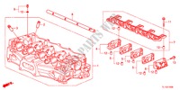 CILINDERKOP(2.0L) voor Honda ACCORD 2.0 S 4 deuren 5-traps automatische versnellingsbak 2012